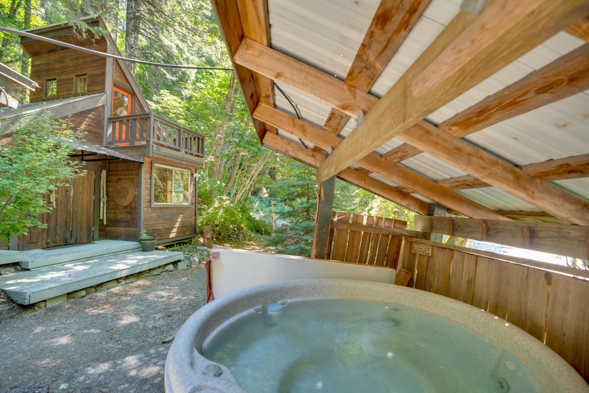 Leavenworth Cabin With Private Hot Tub! エクステリア 写真